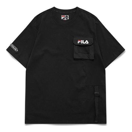 Футболка multiple pockets round neck pullover short sleeve black Fila Fusion, черный
Футболка multiple pockets round neck pullover short sleeve black Fila Fusion, черный