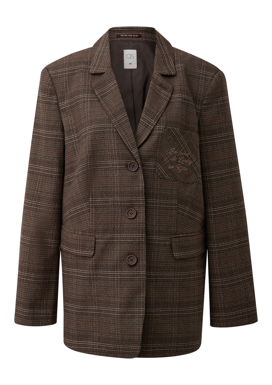 Блейзер QS, темно-коричневый
Блейзер QS, темно-коричневый