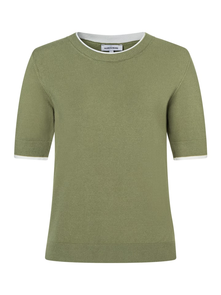 More & More Спортивный свитер с рукавами 1/2, зеленого цвета
More & More Спортивный свитер с рукавами 1/2, зеленого цвета