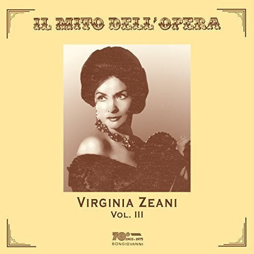 CD диск Bellini / Zeani, Virginia: Virginia Zeani, Vol. 3
CD диск Bellini / Zeani, Virginia: Virginia Zeani, Vol. 3