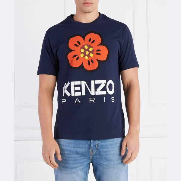 Футболка стандартного кроя Kenzo, синий
Футболка стандартного кроя Kenzo, синий