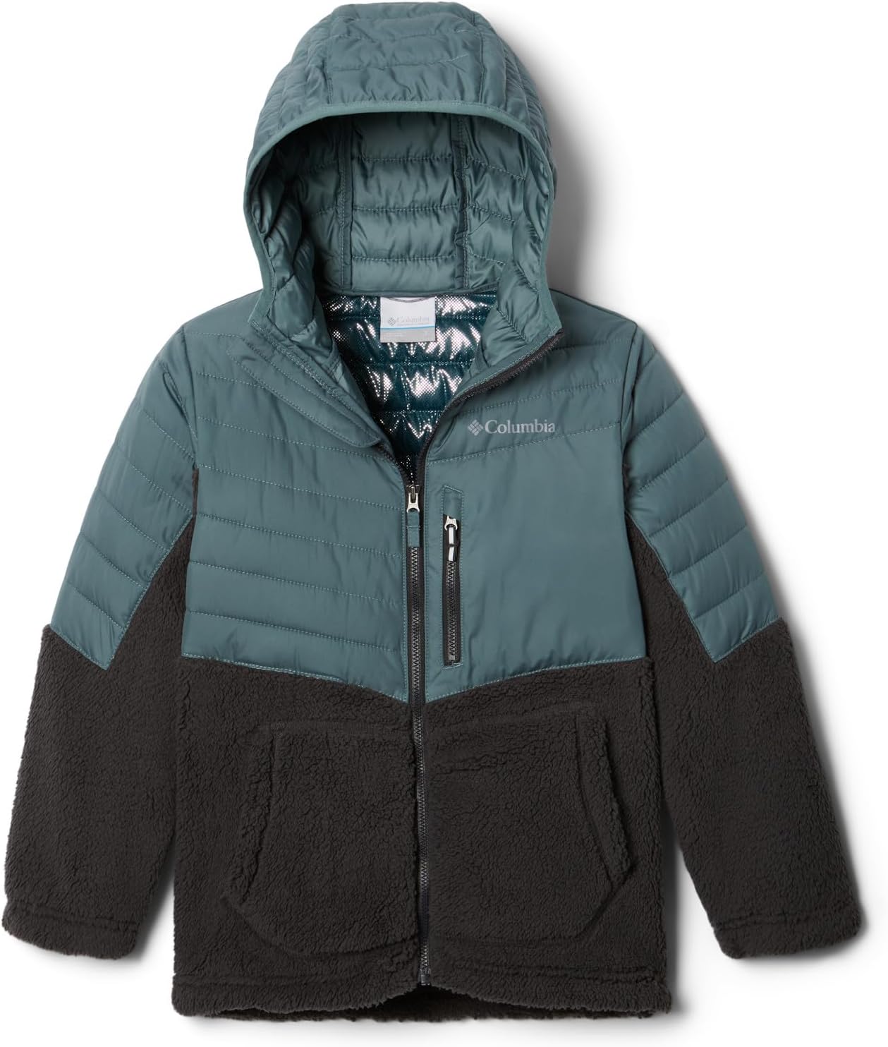 Куртка Columbia Boys Powder Lite с капюшоном, Metal, Shark
Куртка Columbia Boys Powder Lite с капюшоном, Metal, Shark