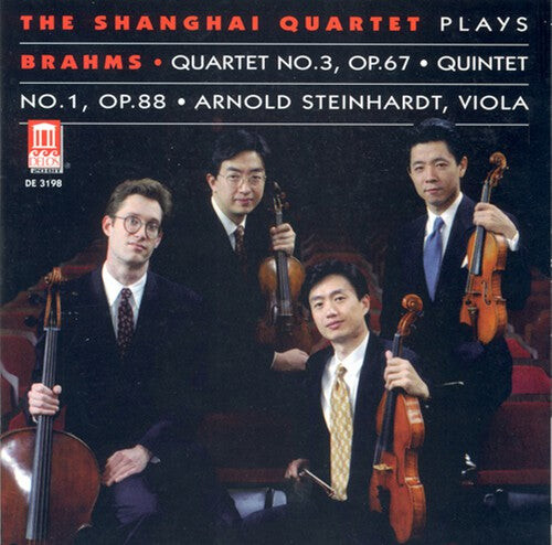 CD диск Brahms / Steinhardt / Shanghai Quartet: String Quartet 3 / String Quintet 1, Op.88
CD диск Brahms / Steinhardt / Shanghai Quartet: String Quartet 3 / String Quintet 1, Op.88