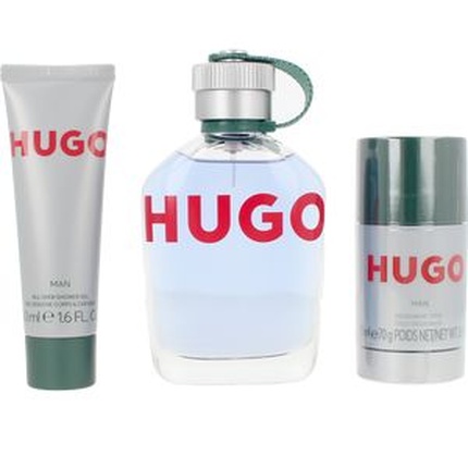 Подарочный набор Hugo из 3 предметов Hugo Boss
Подарочный набор Hugo из 3 предметов Hugo Boss