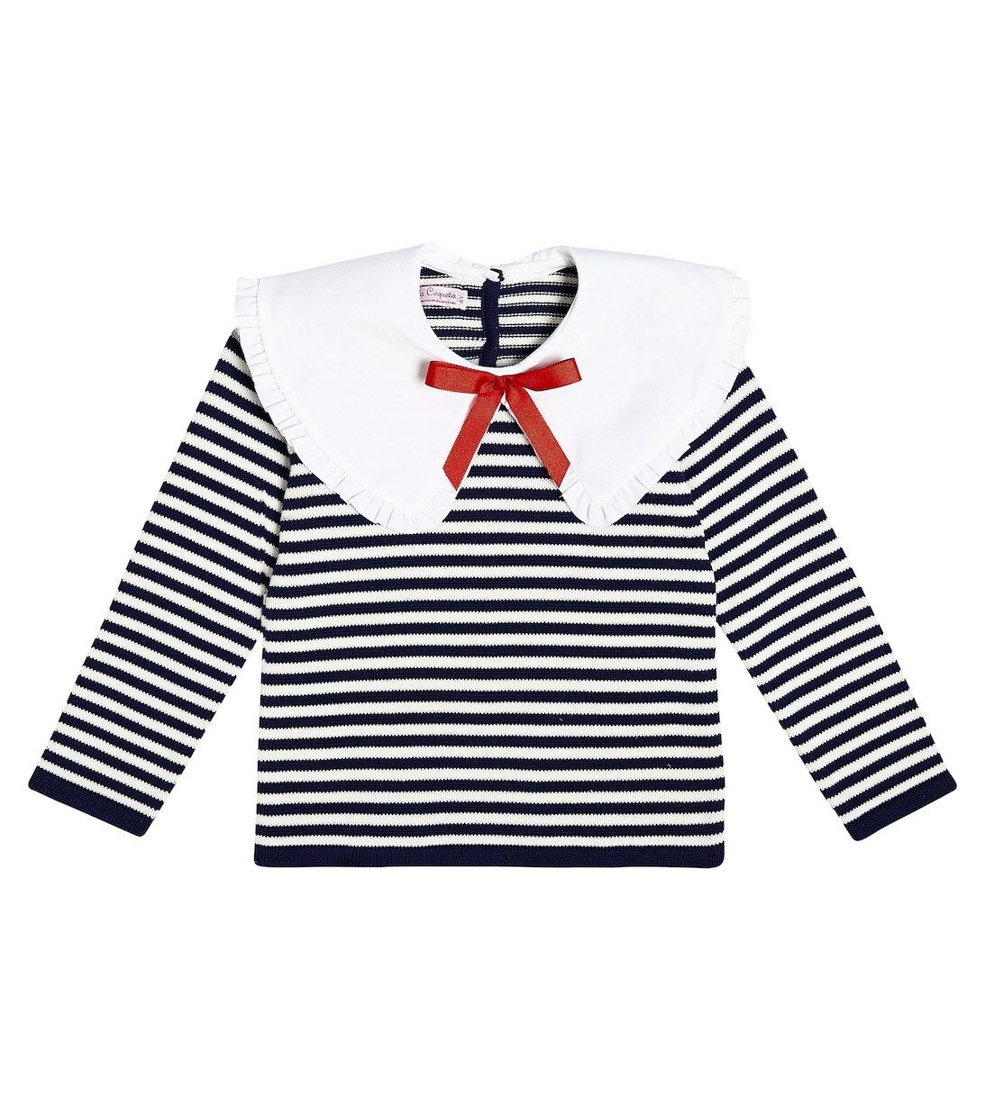 Полосатый свитер Morissa из хлопка La Coqueta, разноцветный
Полосатый свитер Morissa из хлопка La Coqueta, разноцветный