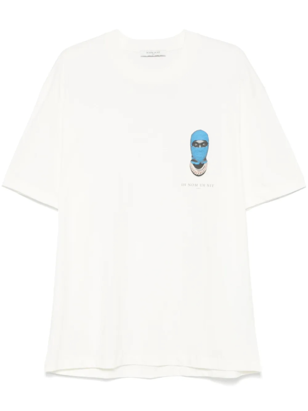 Футболка с маленькой маской Ih Nom Uh Nit, белый
Футболка с маленькой маской Ih Nom Uh Nit, белый