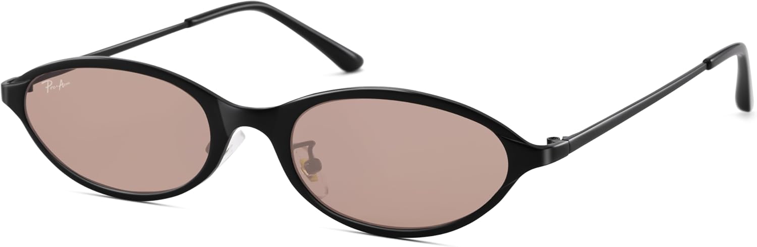 Солнцезащитные очки Pro Acme Retro Small Triangle для женщин и мужчин, стильные «кошачий глаз» в стиле 90-х, легкие, с узкой оправой, модные, с защитой от УФ-излучения, Black Frame/Red Brown Lens
Солнцезащитные очки Pro Acme Retro Small Triangle для женщин и мужчин, стильные «кошачий глаз» в стиле 90-х, легкие, с узкой оправой, модные, с защитой от УФ-излучения, Black Frame/Red Brown Lens