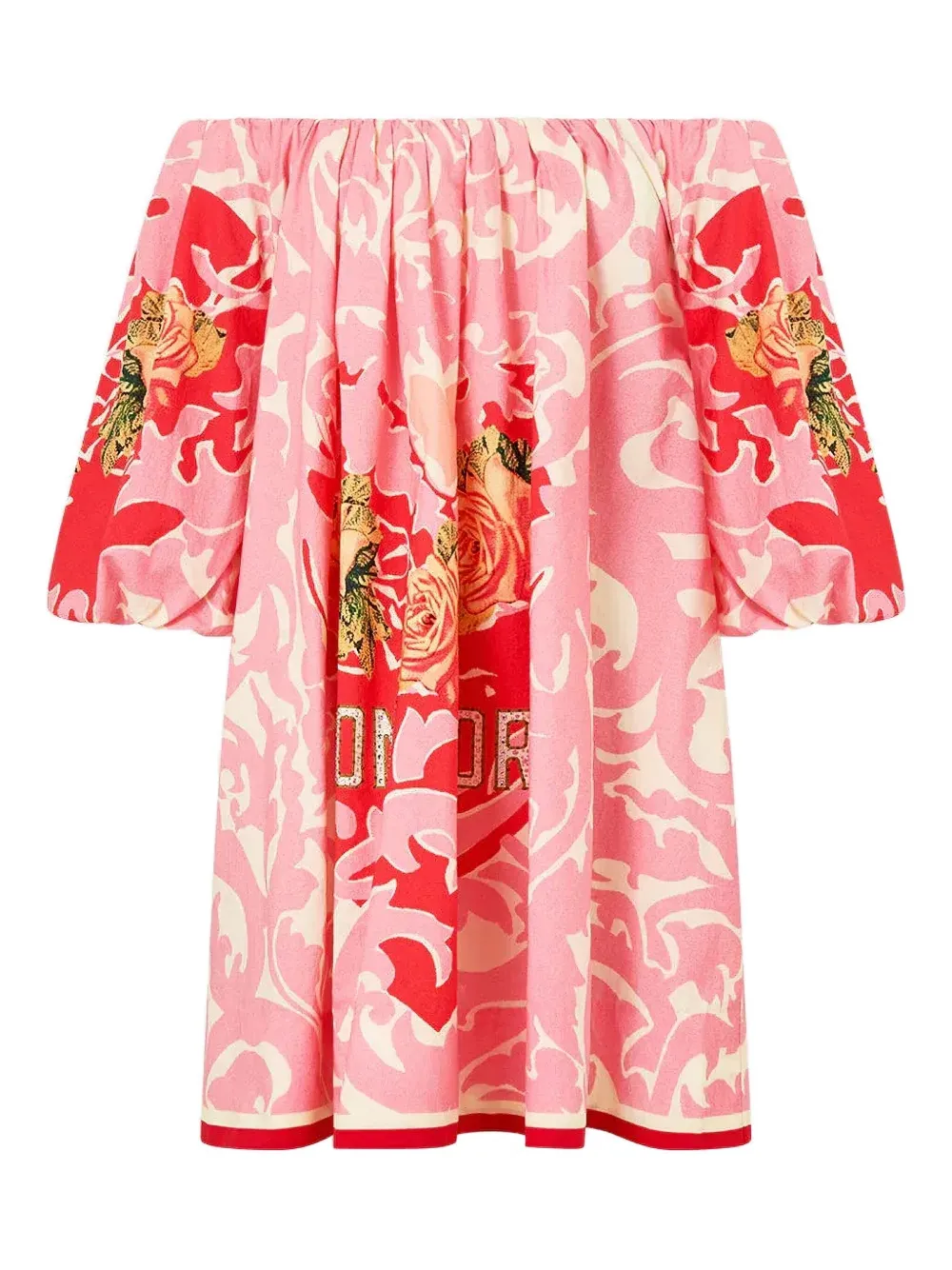 Мини-платье с открытыми плечами Camilla, розовый
Мини-платье с открытыми плечами Camilla, розовый