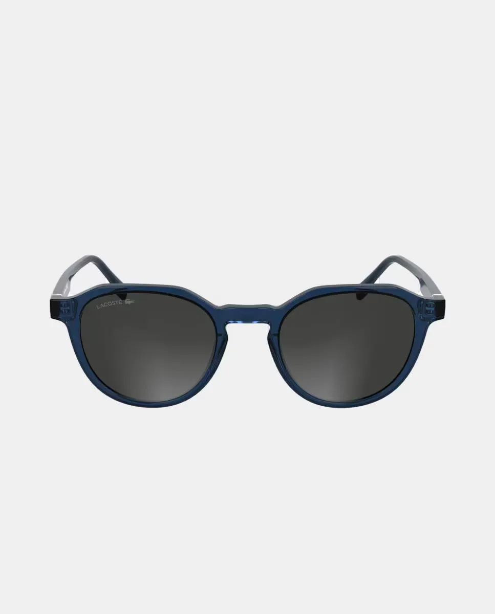 Мужские овальные солнцезащитные очки из литого пластика Lacoste, темно-синий
Мужские овальные солнцезащитные очки из литого пластика Lacoste, темно-синий
