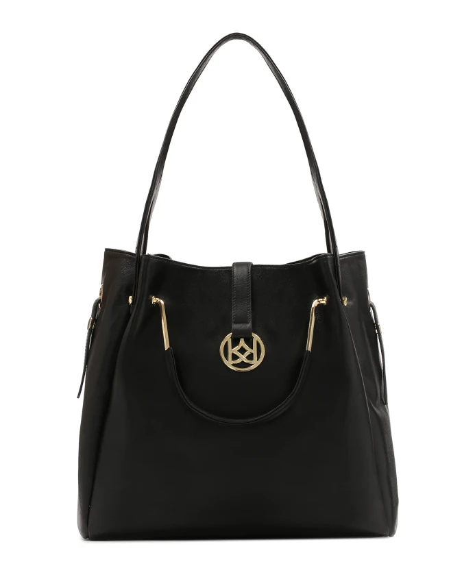 Сумка через плечо и металлические ручки. Kazar, черный
Сумка через плечо и металлические ручки. Kazar, черный