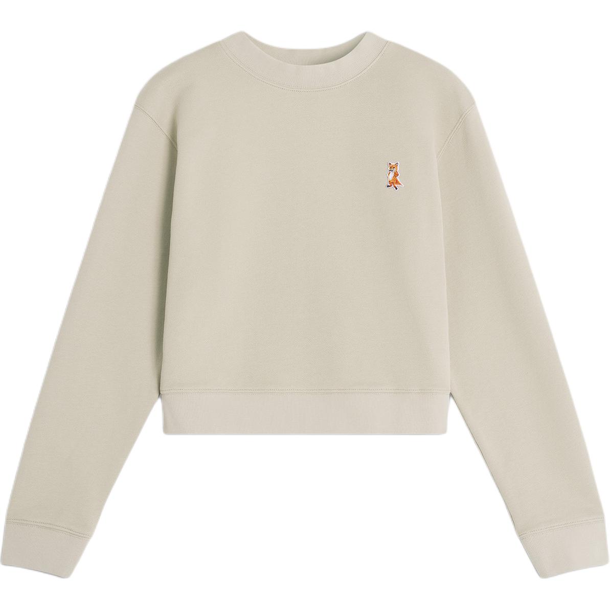Maison Kitsuné Lady Fox укороченный свитшот Maison Kitsune, бежевый
Maison Kitsuné Lady Fox укороченный свитшот Maison Kitsune, бежевый