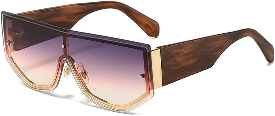 Солнцезащитные очки без оправы большого размера для женщин и мужчин. Женские солнцезащитные очки без оправы с защитой от УФ-излучения UV400 TKKTLLT, Gold-graypink
Солнцезащитные очки без оправы большого размера для женщин и мужчин. Женские солнцезащитные очки без оправы с защитой от УФ-излучения UV400 TKKTLLT, Gold-graypink