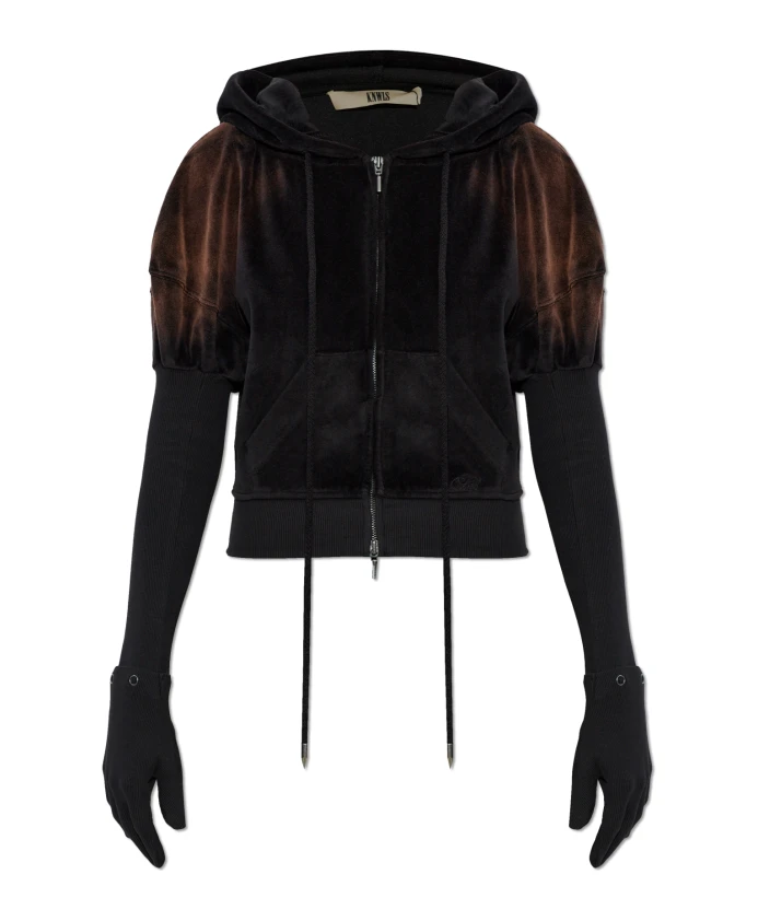 Велюровая толстовка «Париж» Knwls, черный
Велюровая толстовка «Париж» Knwls, черный