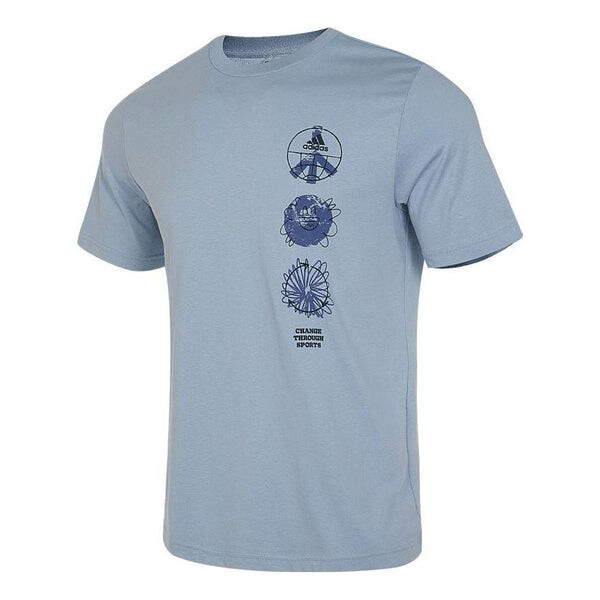 Футболка спортивная одежда меняется через спорт тройной Adidas, голубой
Футболка спортивная одежда меняется через спорт тройной Adidas, голубой