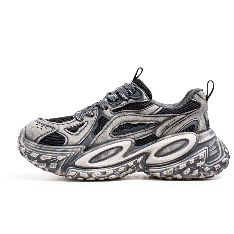 JANECO Серые мужские противоскользящие износостойкие дышащие массивные кроссовки, цвет Gray
JANECO Серые мужские противоскользящие износостойкие дышащие массивные кроссовки, цвет Gray