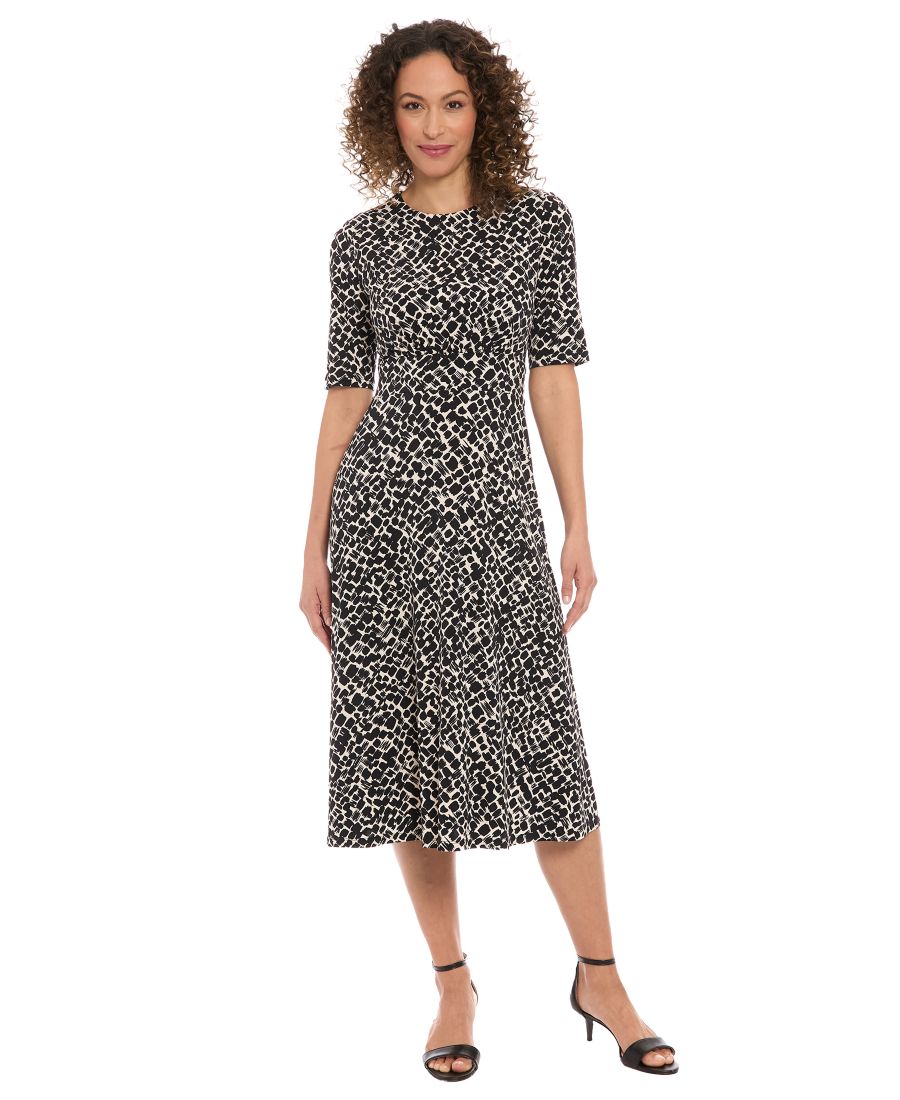 Женское миди-платье с короткими рукавами London Times, Black
Женское миди-платье с короткими рукавами London Times, Black