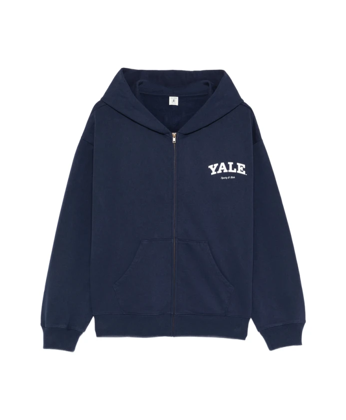 Толстовка с застежкой-молнией спереди Sporty & Rich, синий
Толстовка с застежкой-молнией спереди Sporty & Rich, синий