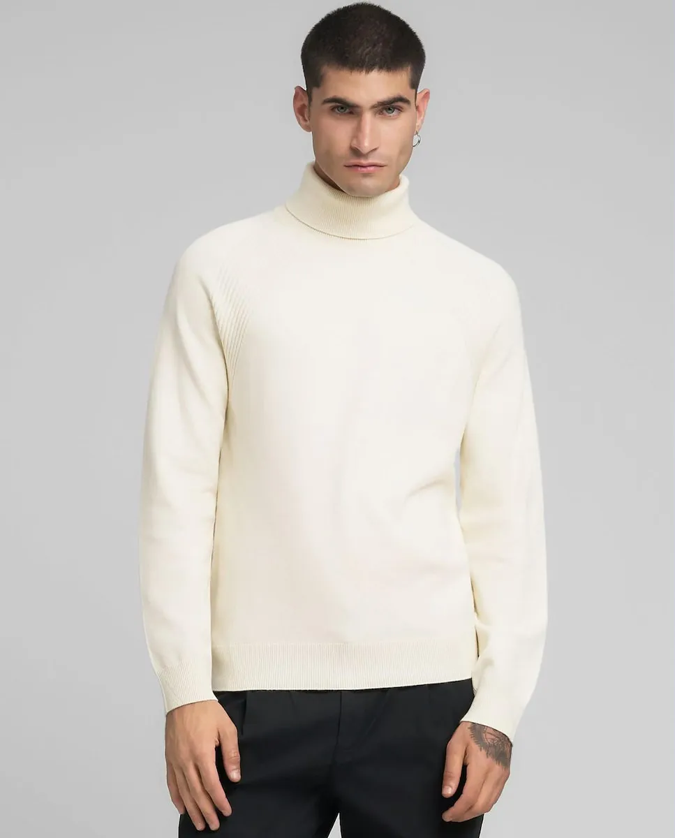 Мужской свитер с высоким воротником и длинными рукавами Replay, светло-бежевый
Мужской свитер с высоким воротником и длинными рукавами Replay, светло-бежевый