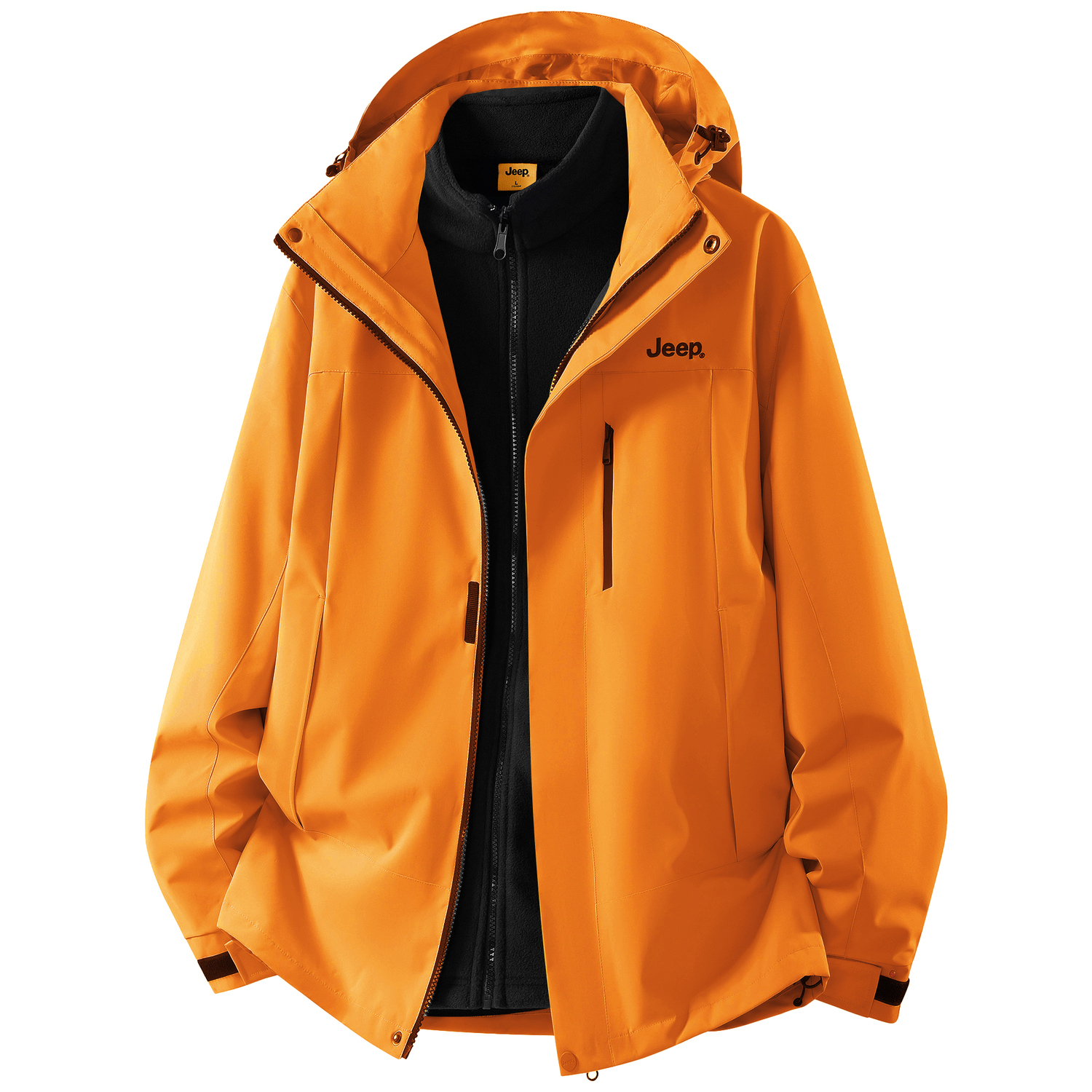 Jeep Городская куртка для отдыха унисекс, Sunflower (Fleece Lining+Outer Shell Set)
Jeep Городская куртка для отдыха унисекс, Sunflower (Fleece Lining+Outer Shell Set)