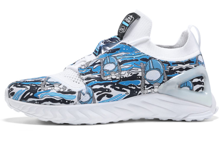 PEAK Тайцзи мужские беговые кроссовки низкие сине-белые
PEAK Тайцзи мужские беговые кроссовки низкие сине-белые