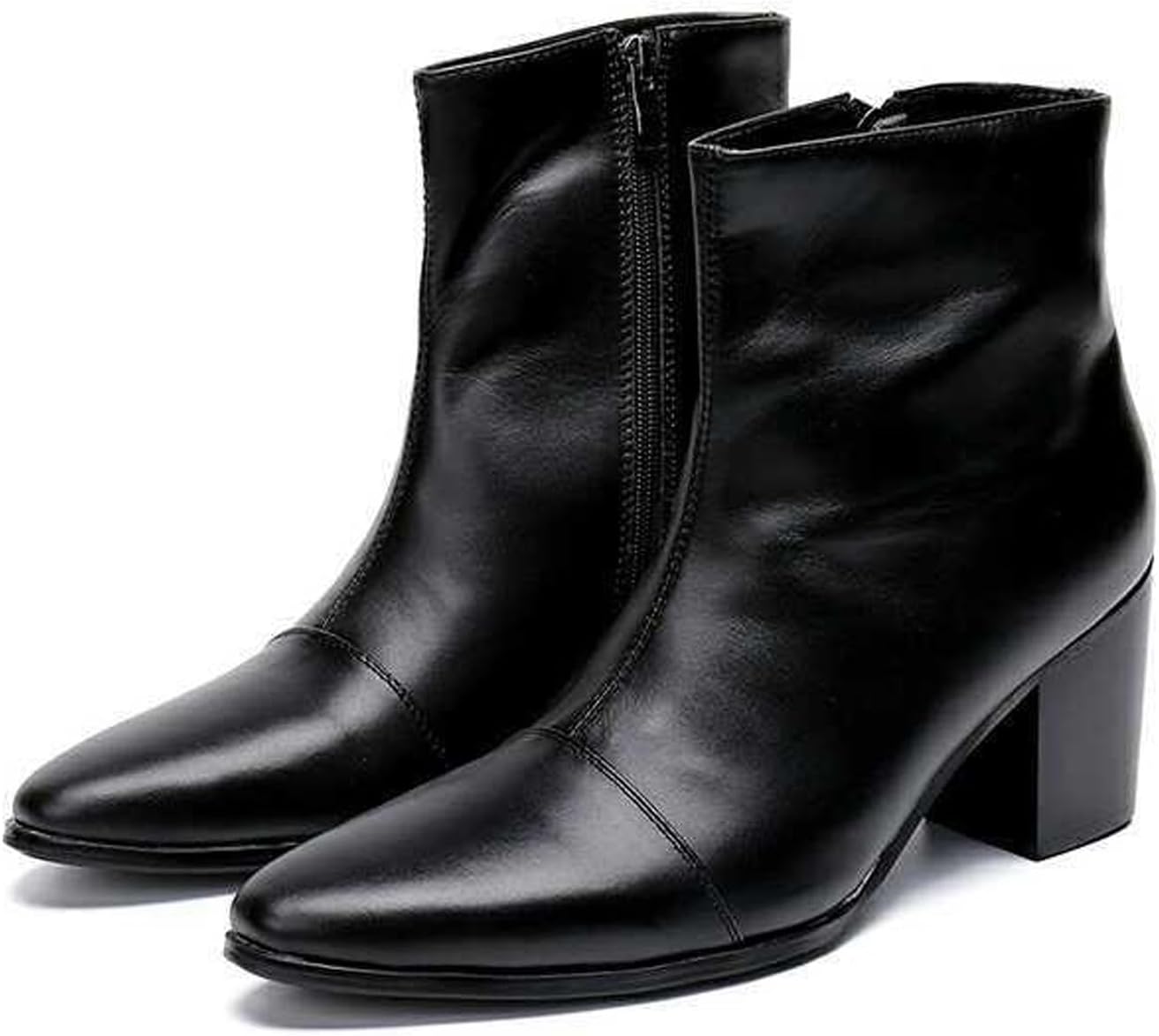 Мужские повседневные ботинки Santimon из лаковой кожи, стиль Челси с молнией сбоку, средние по голенище, черный
Мужские повседневные ботинки Santimon из лаковой кожи, стиль Челси с молнией сбоку, средние по голенище, черный