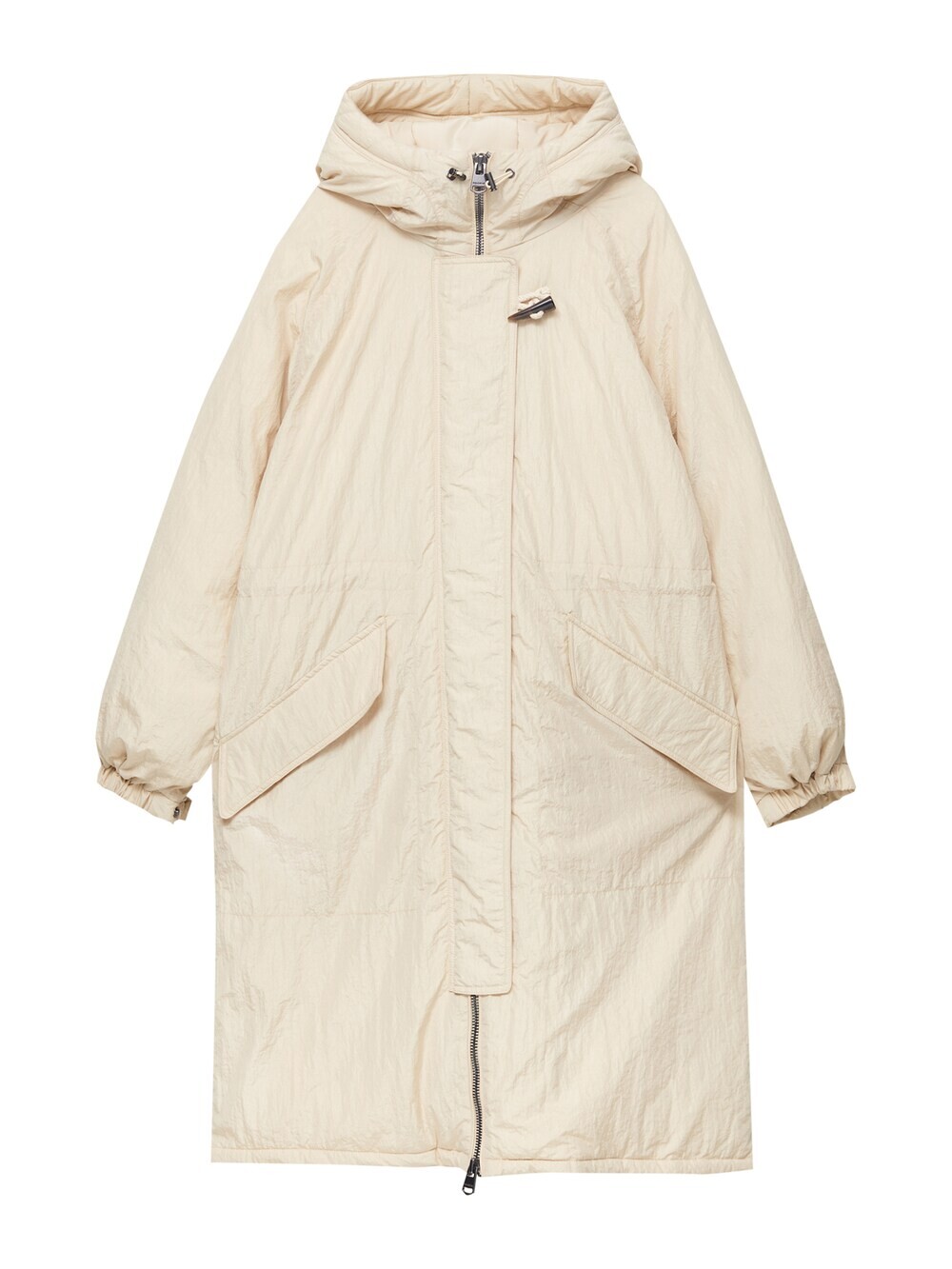 Межсезонная парка Pull&Bear, экрю
Межсезонная парка Pull&Bear, экрю