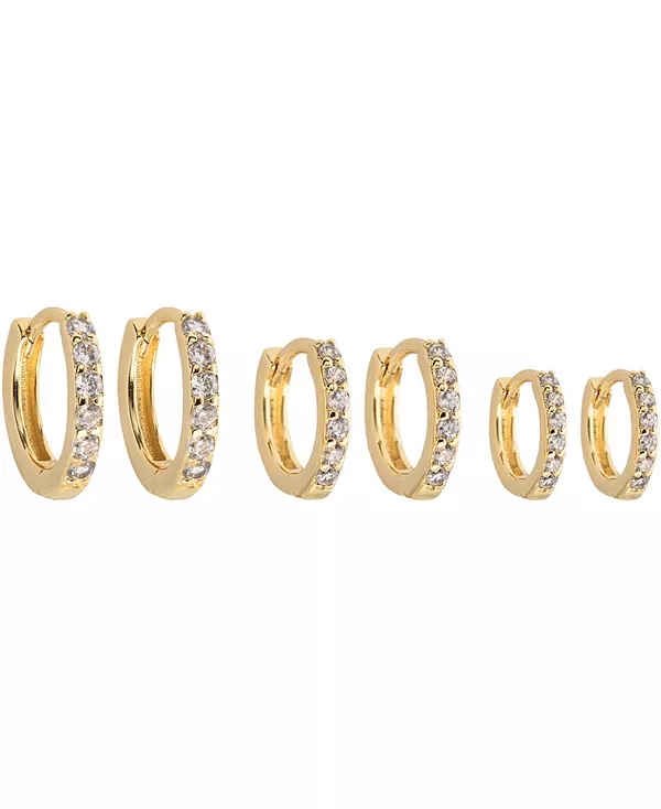 Комплект из серег-колец «Аллея славы» Girls Crew, gold-plated
Комплект из серег-колец «Аллея славы» Girls Crew, gold-plated