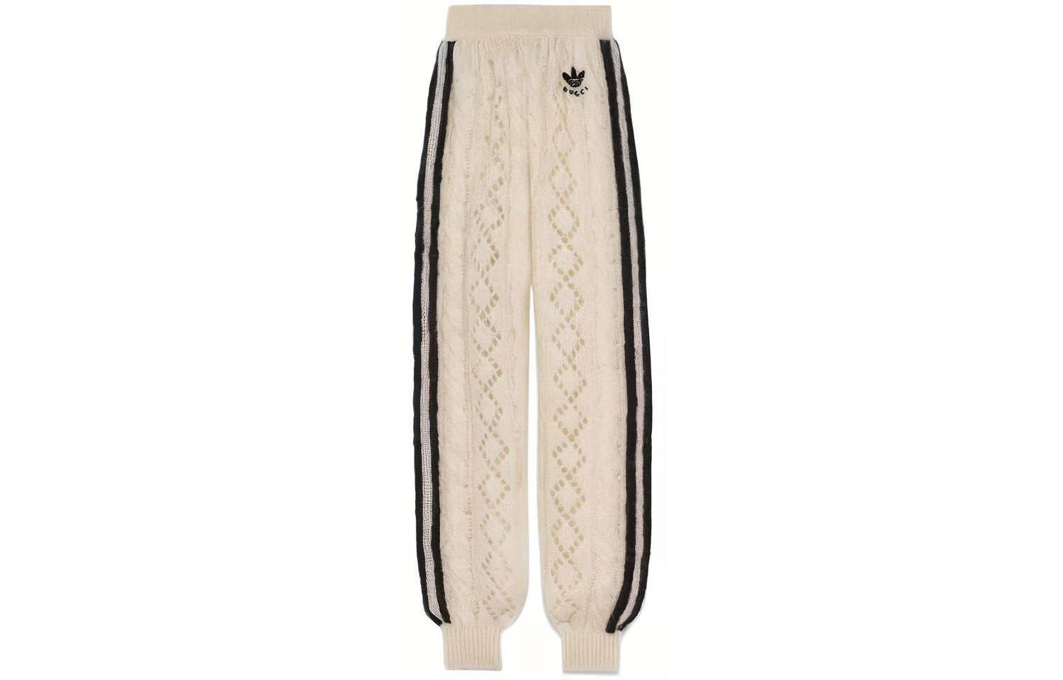 Брюки женские Adidas X ADIDAS Casual, белые Gucci 
Брюки женские Adidas X ADIDAS Casual, белые Gucci