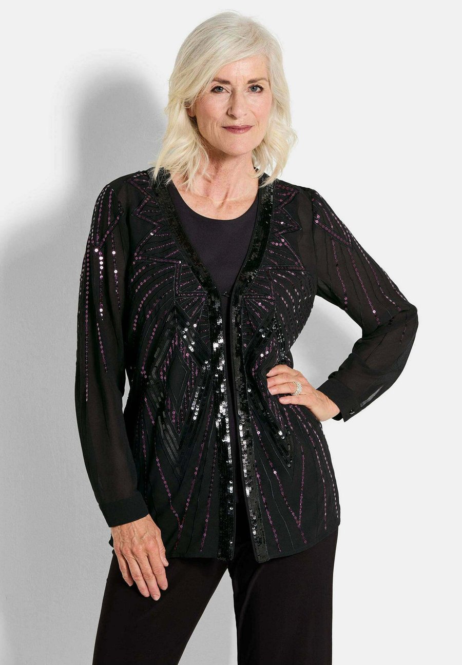 Блуза GOLDNER Blouse, Black/Berry Patterned/Black
Блуза GOLDNER Blouse, Black/Berry Patterned/Black