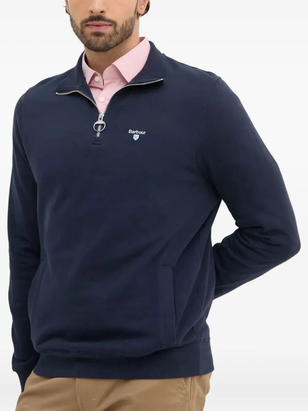 Толстовка на молнии Barbour, синий
Толстовка на молнии Barbour, синий