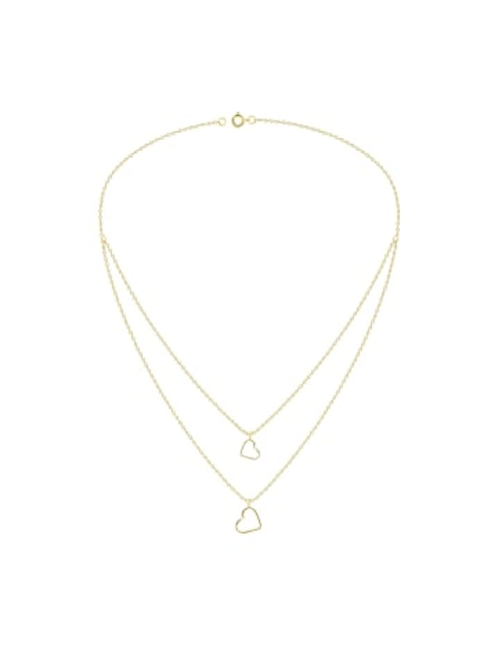 Alexander York Колье в виде многослойного сердца из золота, изготовленное из серебра 925 пробы
Alexander York Колье в виде многослойного сердца из золота, изготовленное из серебра 925 пробы