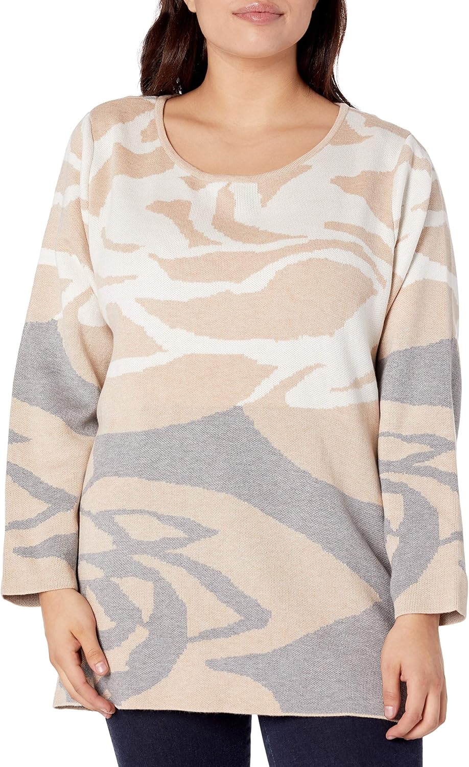 Calvin Klein Женская жаккардовая кофта больших размеров с цветочным принтом и круглым вырезом, Lite/Soft White/Multi, Белый, Calvin Klein Женская жаккардовая кофта больших размеров с цветочным принтом и круглым вырезом, Lite/Soft White/Multi
Calvin Klein Женская жаккардовая кофта больших размеров с цветочным принтом и круглым вырезом, Lite/Soft White/Multi, Белый, Calvin Klein Женская жаккардовая кофта больших размеров с цветочным принтом и круглым вырезом, Lite/Soft White/Multi