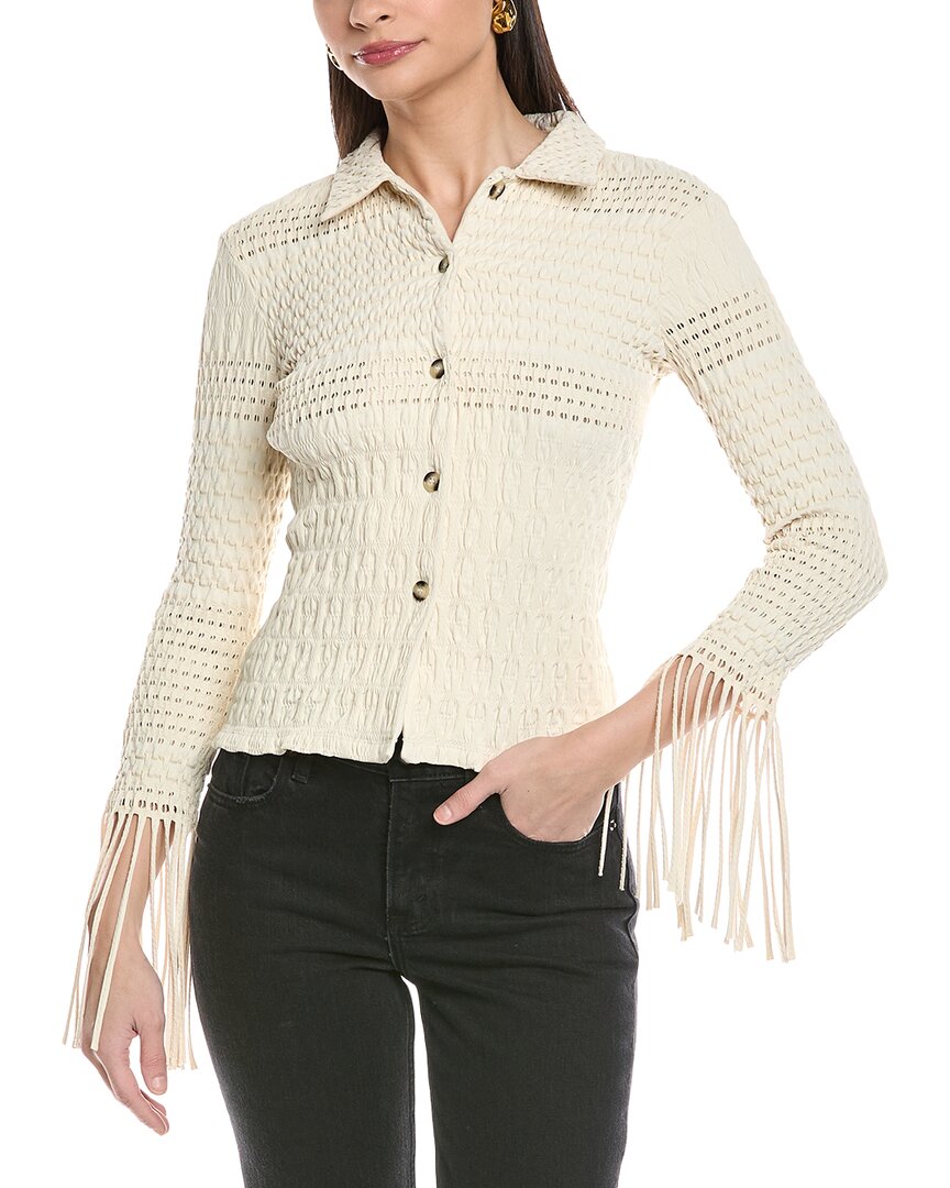 Блузка «Нанушка Ничета» Nanushka, белый
Блузка «Нанушка Ничета» Nanushka, белый