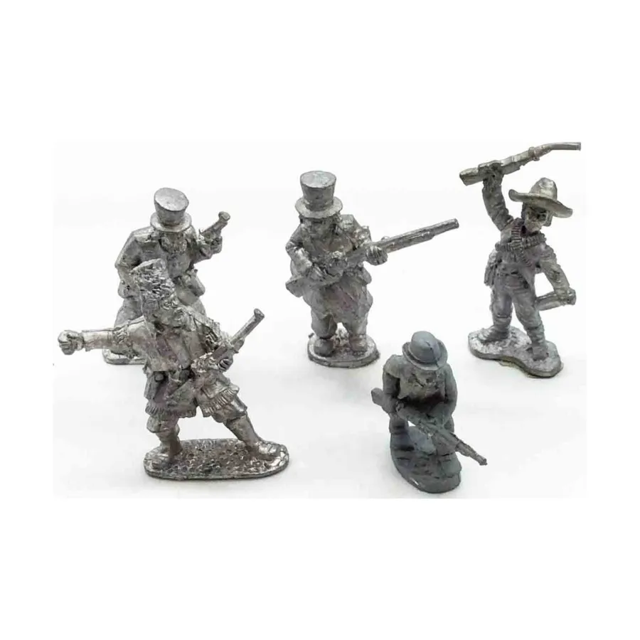 Коллекция Дикого Запада № 4, Miscellaneous Historical Miniatures - Loose Miniatures (28mm) (Unidentifiable Manufacturer)
Коллекция Дикого Запада № 4, Miscellaneous Historical Miniatures - Loose Miniatures (28mm) (Unidentifiable Manufacturer)