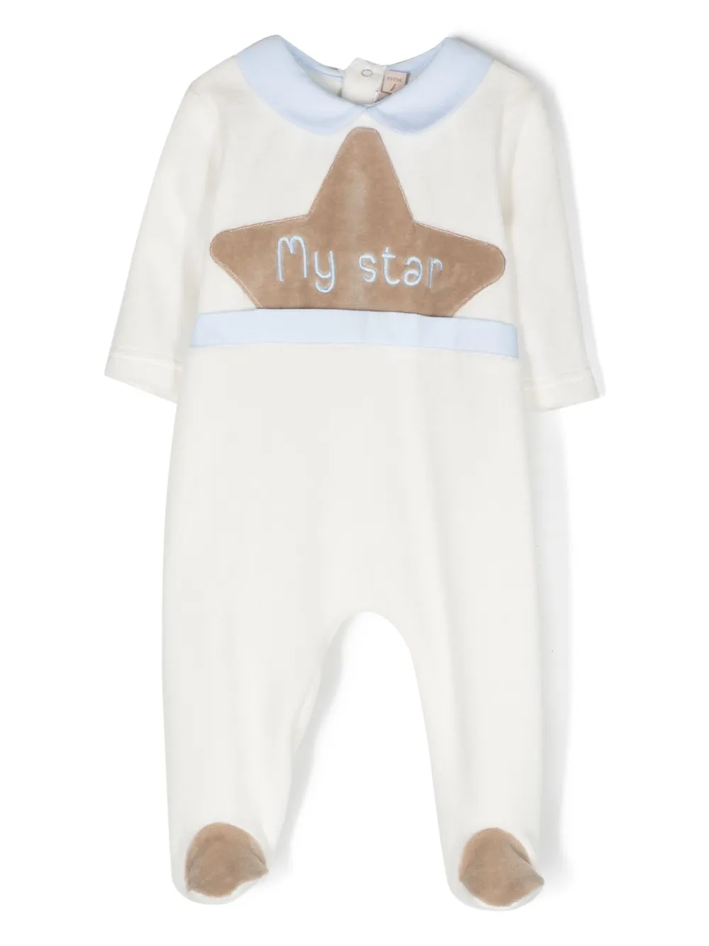 Комбинезон с длинными рукавами и вышивкой La Stupenderia, белый
Комбинезон с длинными рукавами и вышивкой La Stupenderia, белый