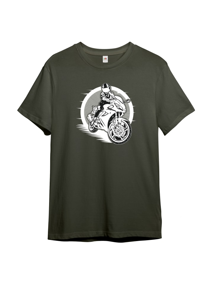 Футболка PAULGOS, оливковый 
Футболка PAULGOS, оливковый