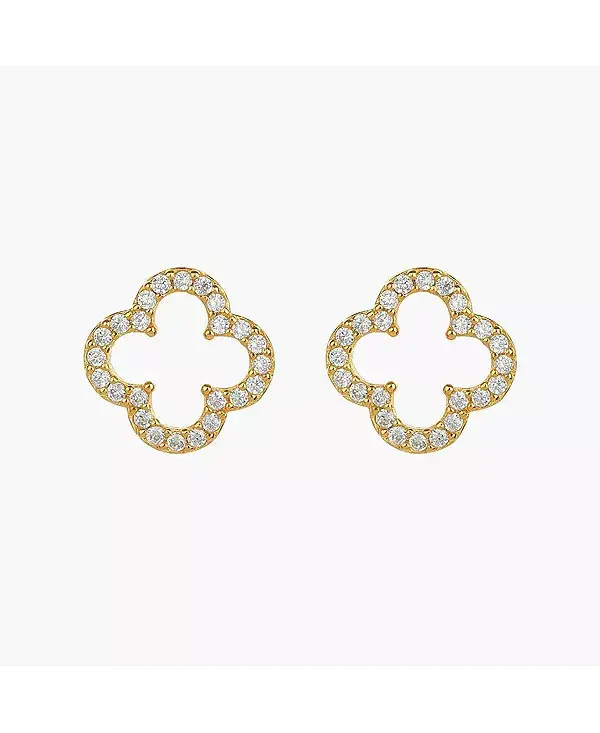 Серьги-Гвоздики «Ария Клевер» из стерлингового серебра 18 карат с позолотой — идея для праздничного подарка Bearfruit Jewelry, gold
Серьги-Гвоздики «Ария Клевер» из стерлингового серебра 18 карат с позолотой — идея для праздничного подарка Bearfruit Jewelry, gold