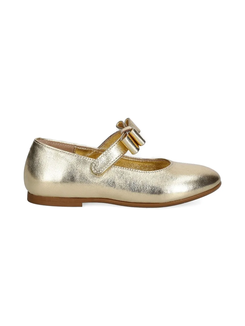Балетки с металлическим эффектом, украшенные бантами Elisabetta Franchi La Mia Bambina, золотой
Балетки с металлическим эффектом, украшенные бантами Elisabetta Franchi La Mia Bambina, золотой
