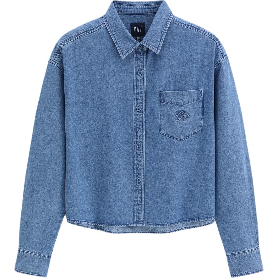 Рубашка женские Medium постиранные GAP, Medium Washed
Рубашка женские Medium постиранные GAP, Medium Washed