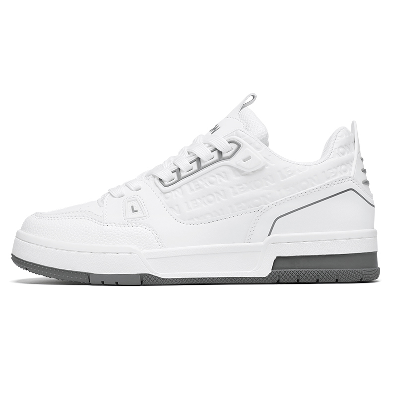 LEXON Серые белые мужские противоскользящие водонепроницаемые амортизирующие износостойкие поддерживающие увеличивающие рост низкие скейтерские кеды, цвет Gray White Regular
LEXON Серые белые мужские противоскользящие водонепроницаемые амортизирующие износостойкие поддерживающие увеличивающие рост низкие скейтерские кеды, цвет Gray White Regular