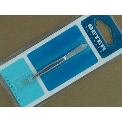 Хромированный пинцет для депиляции, Beter
Хромированный пинцет для депиляции, Beter