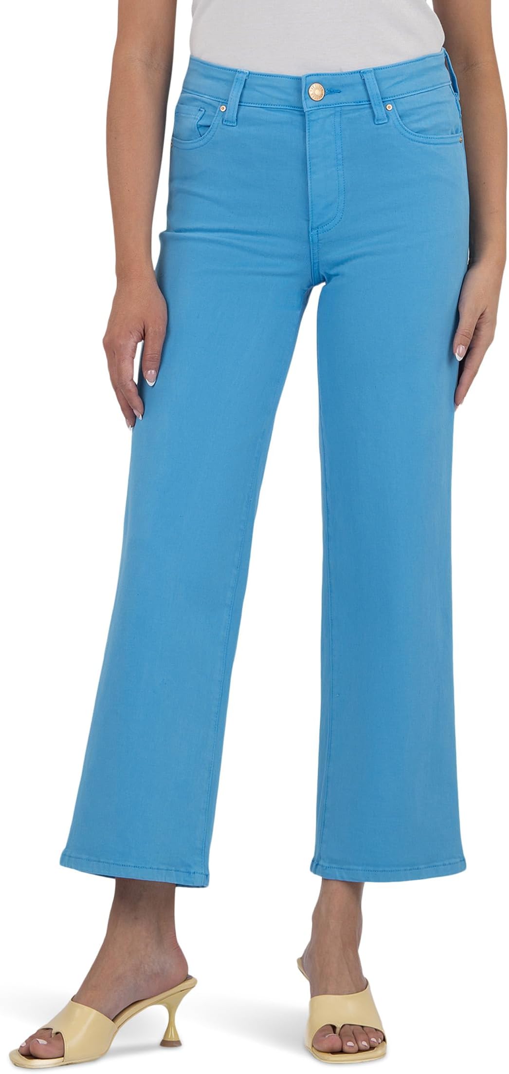 Джинсы KUT from the Kloth Charlotte High Rise Wide Leg, Bahamas Blue
Джинсы KUT from the Kloth Charlotte High Rise Wide Leg, Bahamas Blue