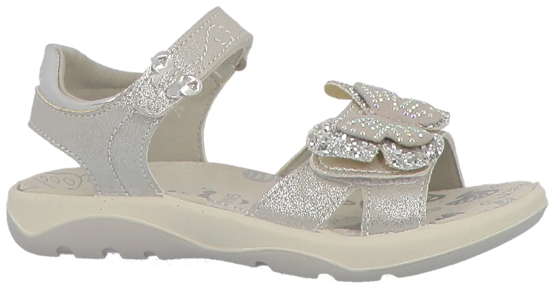 Босоножки Lurchi "Farfalla", летние туфли, туфли на липучке, босоножки, со стразами и блестками, серебристый
Босоножки Lurchi "Farfalla", летние туфли, туфли на липучке, босоножки, со стразами и блестками, серебристый