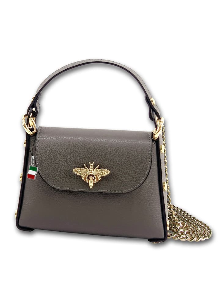 Кожаная сумка через плечо Florence серая примерно 19 см Florence
Кожаная сумка через плечо Florence серая примерно 19 см Florence