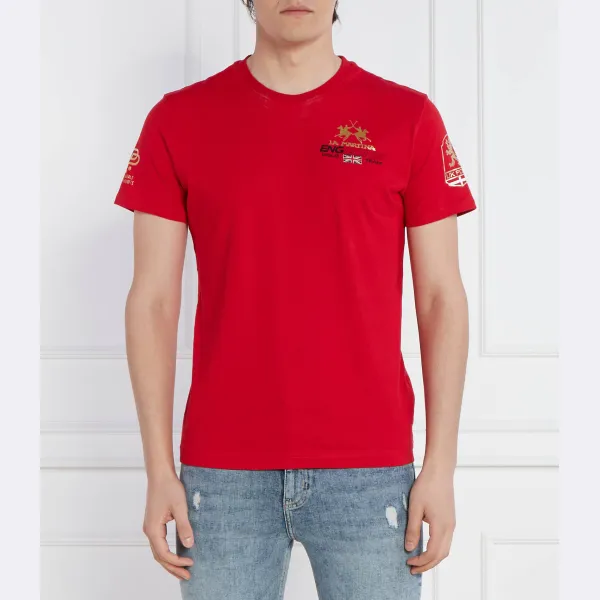 Футболка стандартного кроя La Martina, красный
Футболка стандартного кроя La Martina, красный