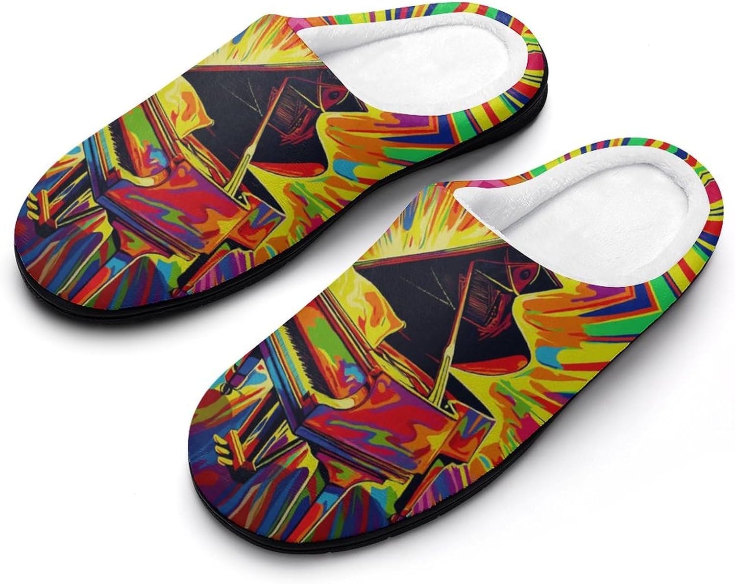 KKdskkds Яркие домашние тапочки для мужчин из хлопка с противоскользящим покрытием, уютные, теплые, дышащие, Vibrant Piano
KKdskkds Яркие домашние тапочки для мужчин из хлопка с противоскользящим покрытием, уютные, теплые, дышащие, Vibrant Piano