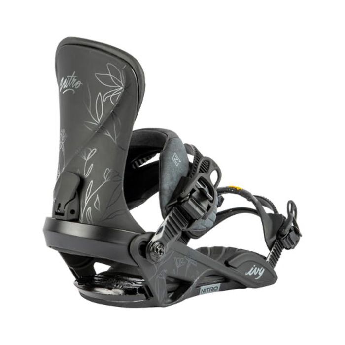 Крепления для сноуборда Ivy ultra black Nitro 
Крепления для сноуборда Ivy ultra black Nitro