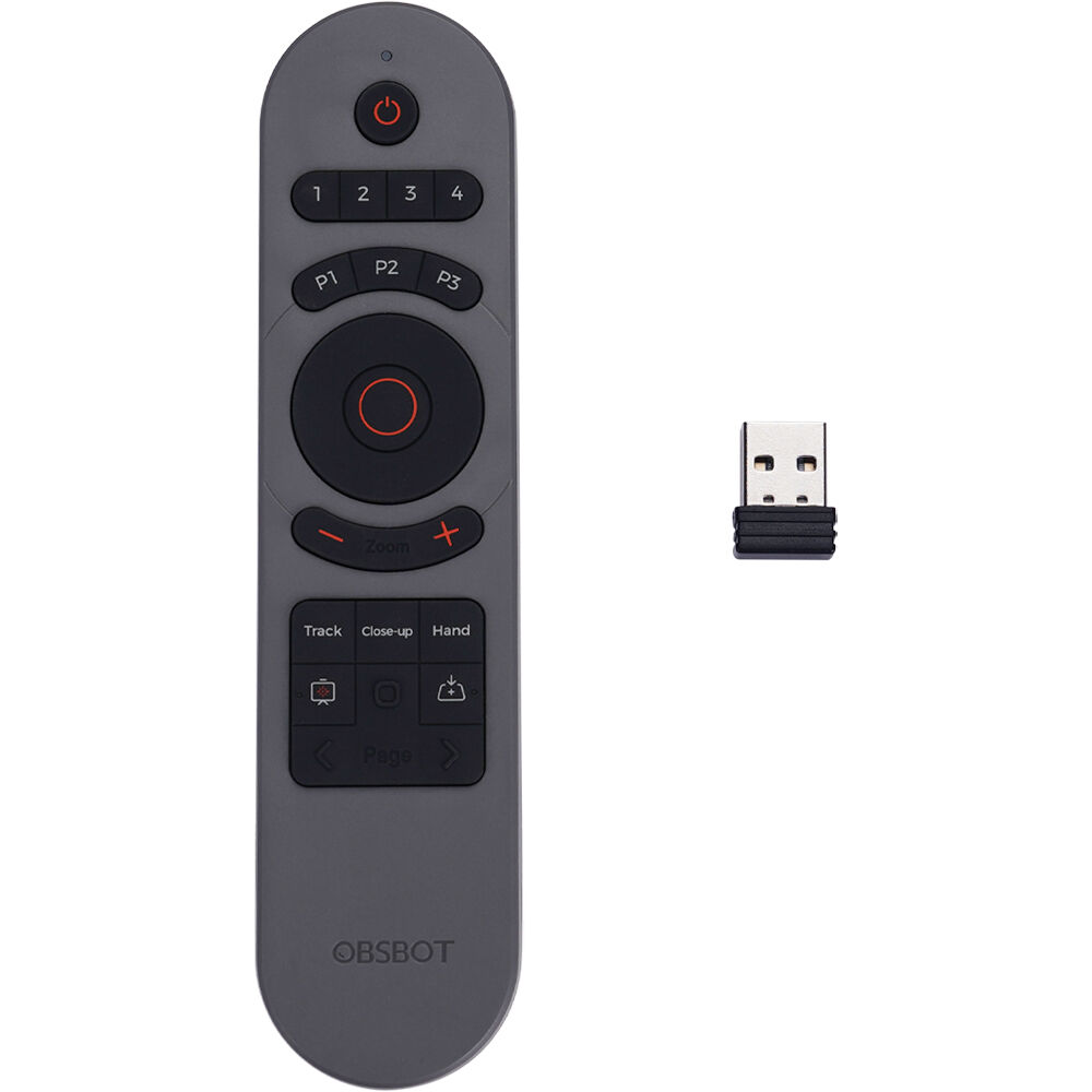 OBSBOT Smart Remote Controller with USB-A Dongle ORB-2209-CT
OBSBOT Smart Remote Controller with USB-A Dongle ORB-2209-CT