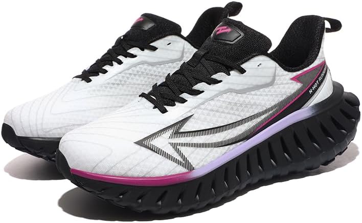 Мужские беговые и прогулочные модные кроссовки, спортивные амортизирующие тренировочные кроссовки, белые с синими, серыми и фиолетовыми акцентами, дышащая сетка, амортизирующая подошва Generic
Мужские беговые и прогулочные модные кроссовки, спортивные амортизирующие тренировочные кроссовки, белые с синими, серыми и фиолетовыми акцентами, дышащая сетка, амортизирующая подошва Generic