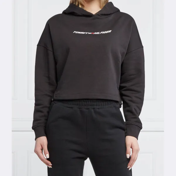 Укороченная толстовка с графическим рисунком Tommy Hilfiger, черный
Укороченная толстовка с графическим рисунком Tommy Hilfiger, черный